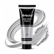 artecho-acrylic-paint-250ml - Silver