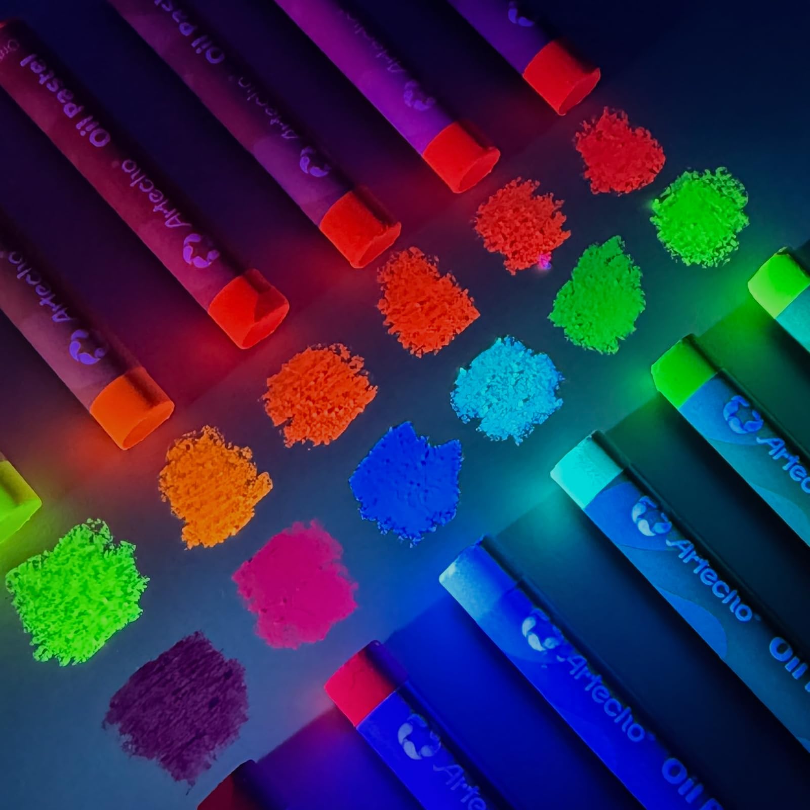 Oil Pastel Set 8mm #Size_12 Colors