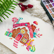 Artecho 100 Colors Watercolor Paint Set with Metallics, Portable Tin Case