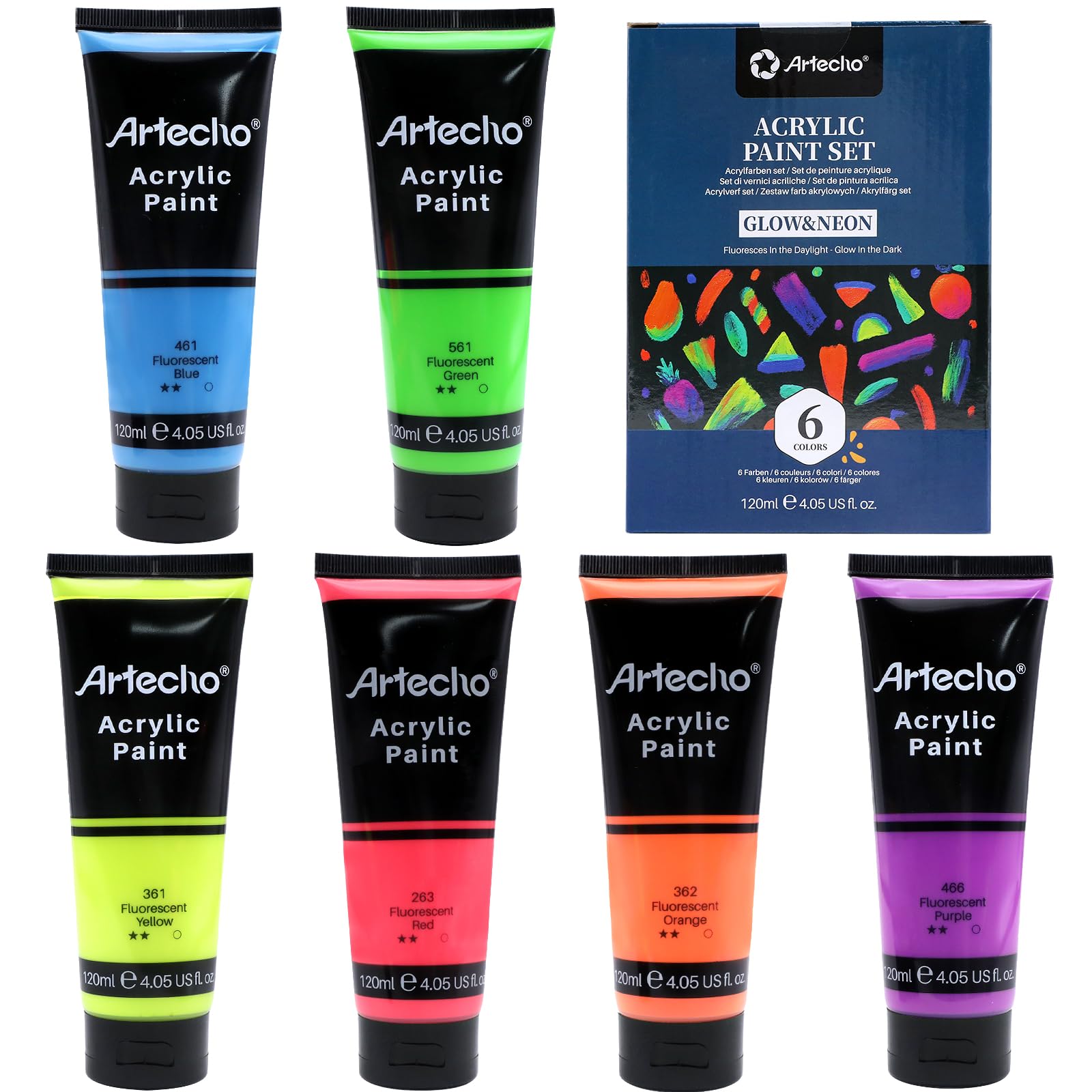 Titanium White Acrylic Paint Tube (120ml / 4.05oz)