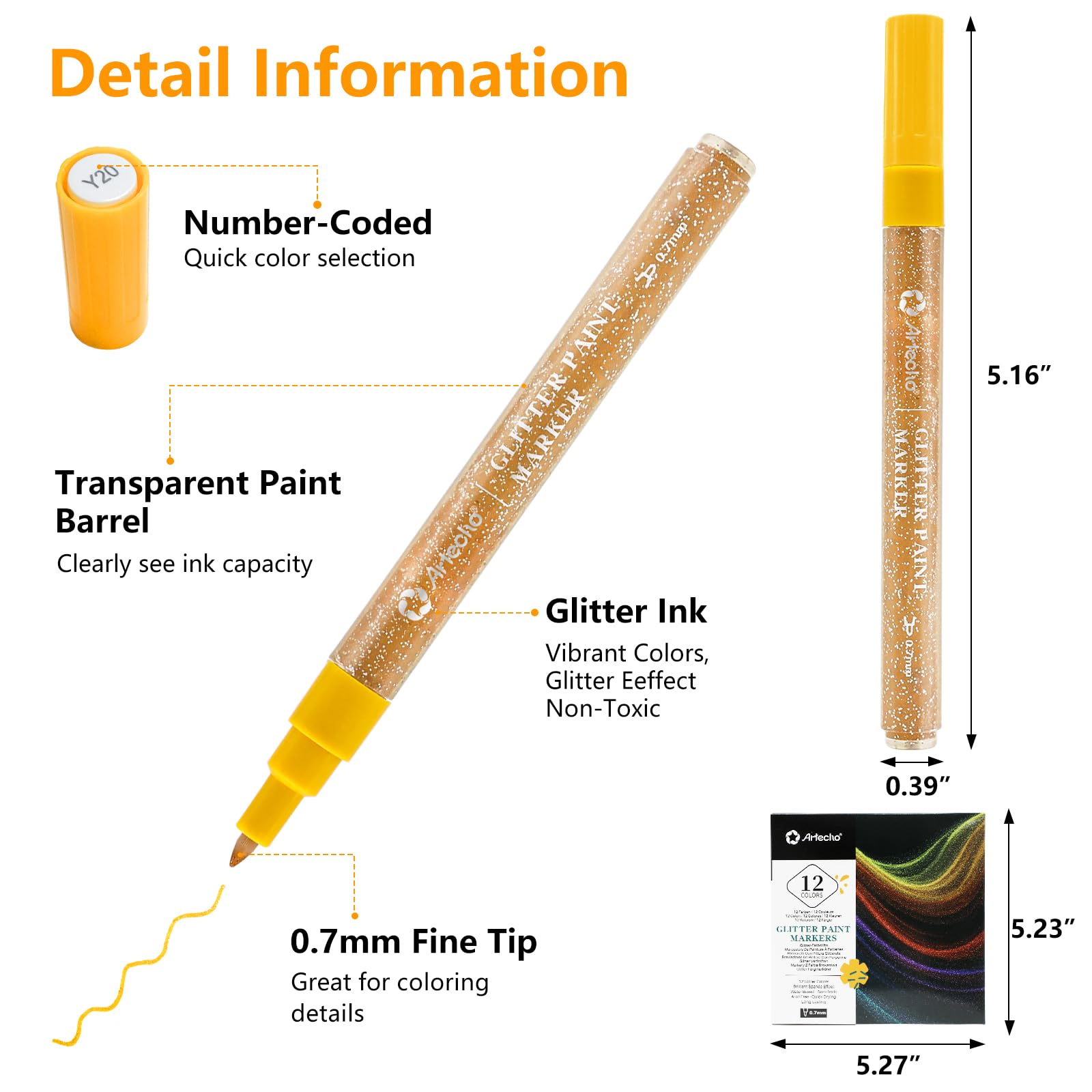 Glitter Marker