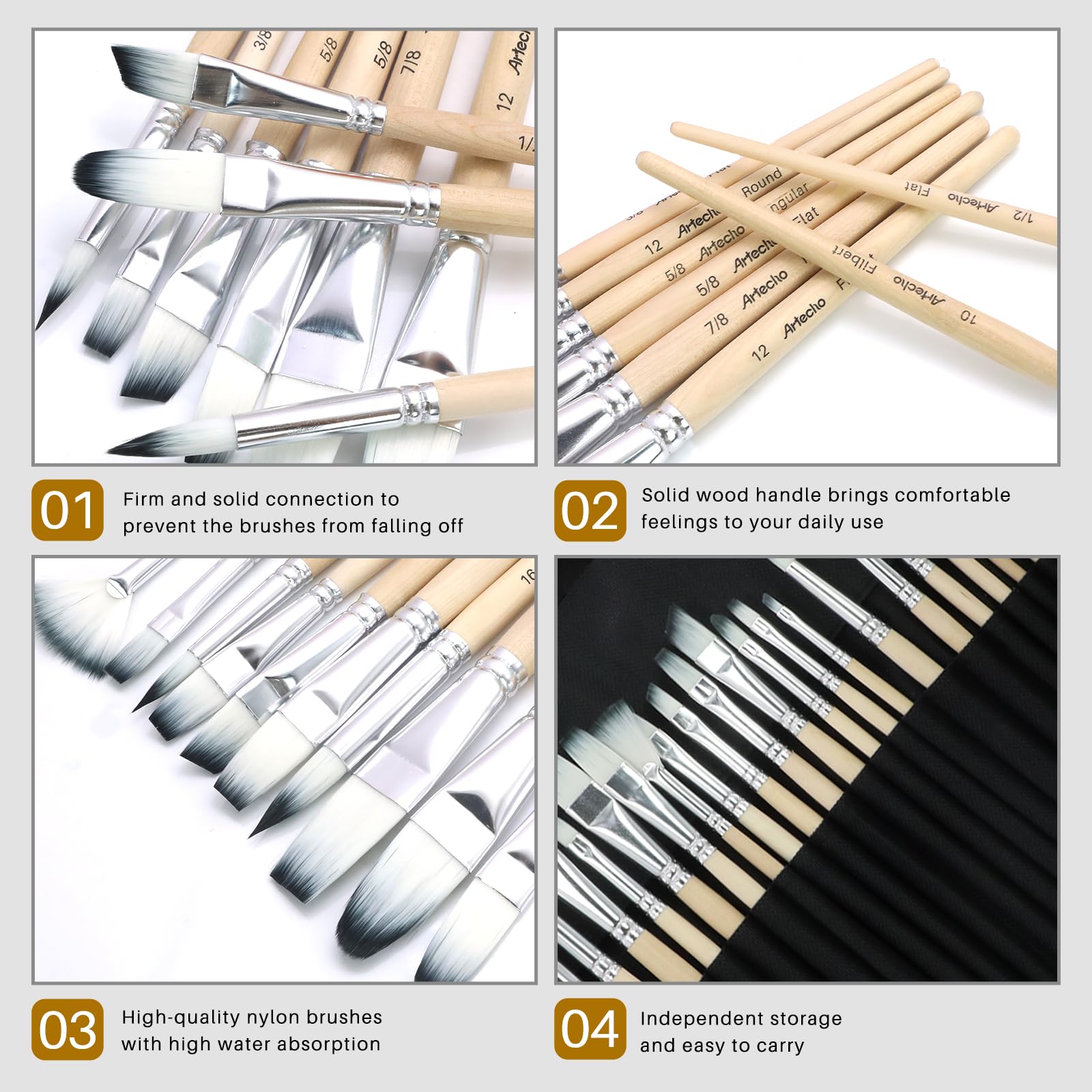 Artist Brush Basic Set #Size_32 PCS Basic