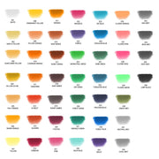 Artecho 48pcs Soft Pastels, 46 Colors