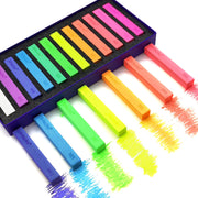 Artecho 12pcs Neon Soft Pastels, Square Chalk