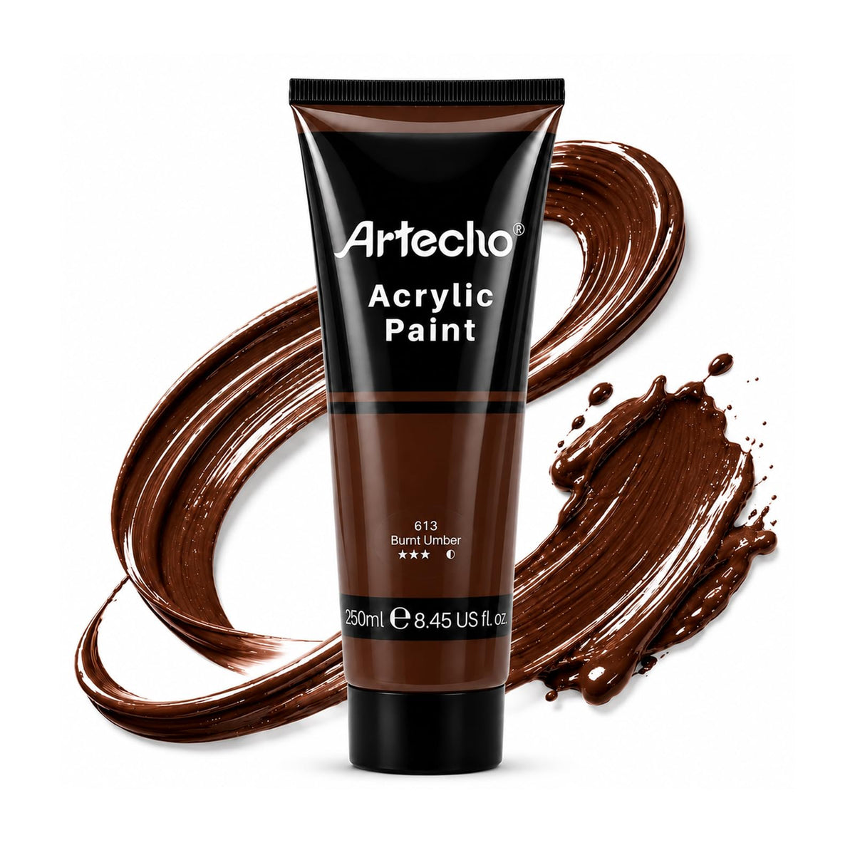 artecho-acrylic-paint-250ml - Burnt Umber