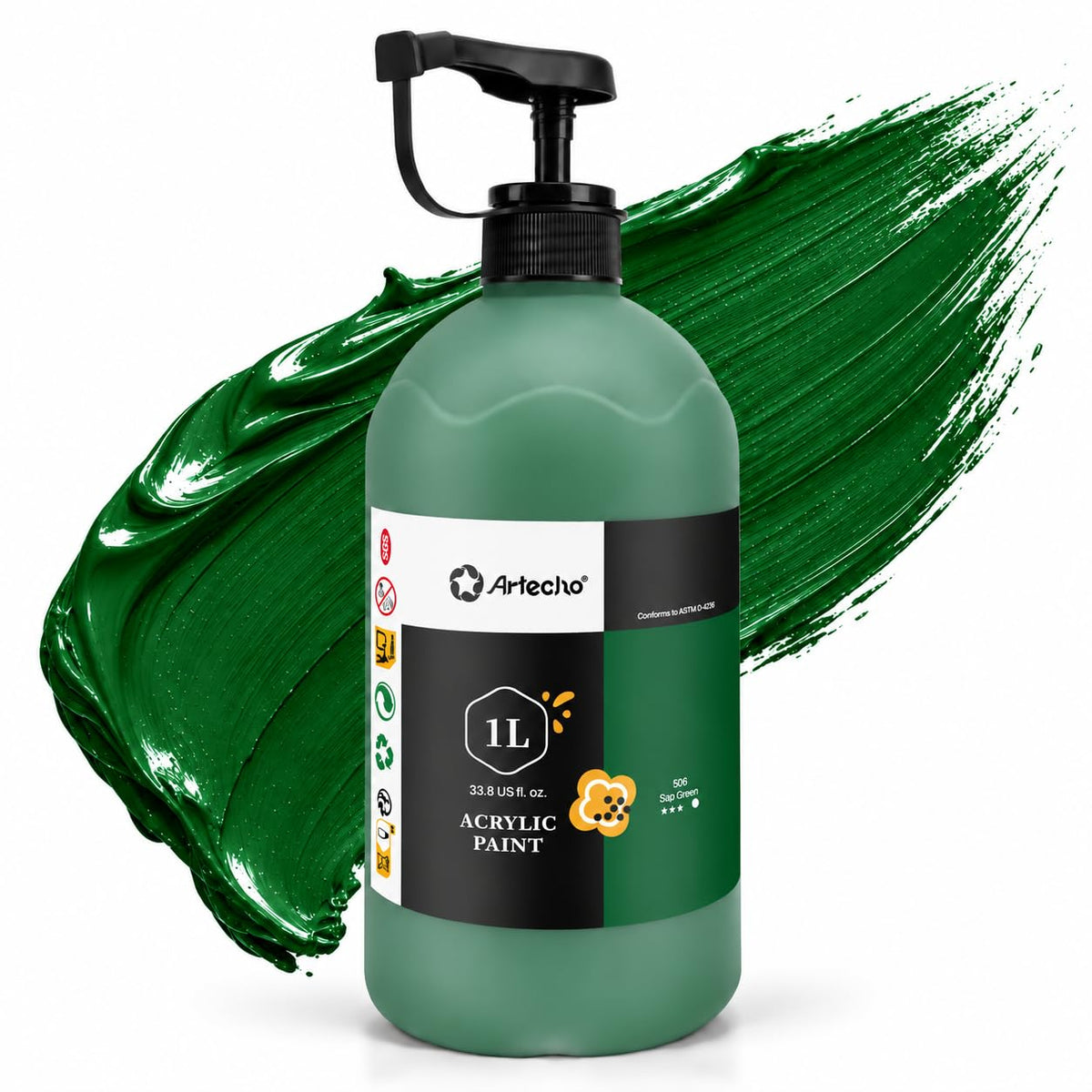 Acrylic Paint 1L #Color_White