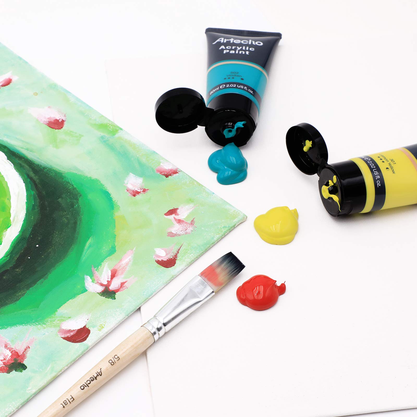 Acrylic Paint 4.05oz #Color_7 Basic Colors
