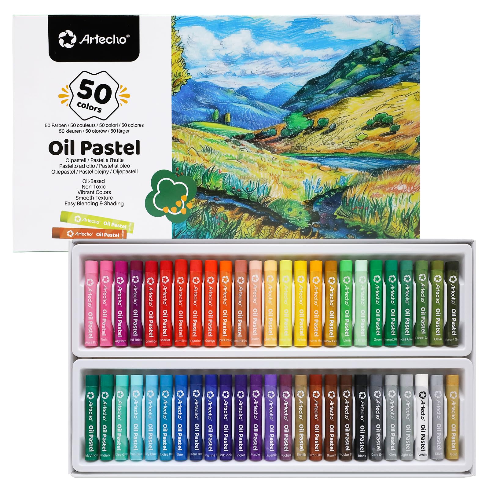 Oil Pastel Set 8mm