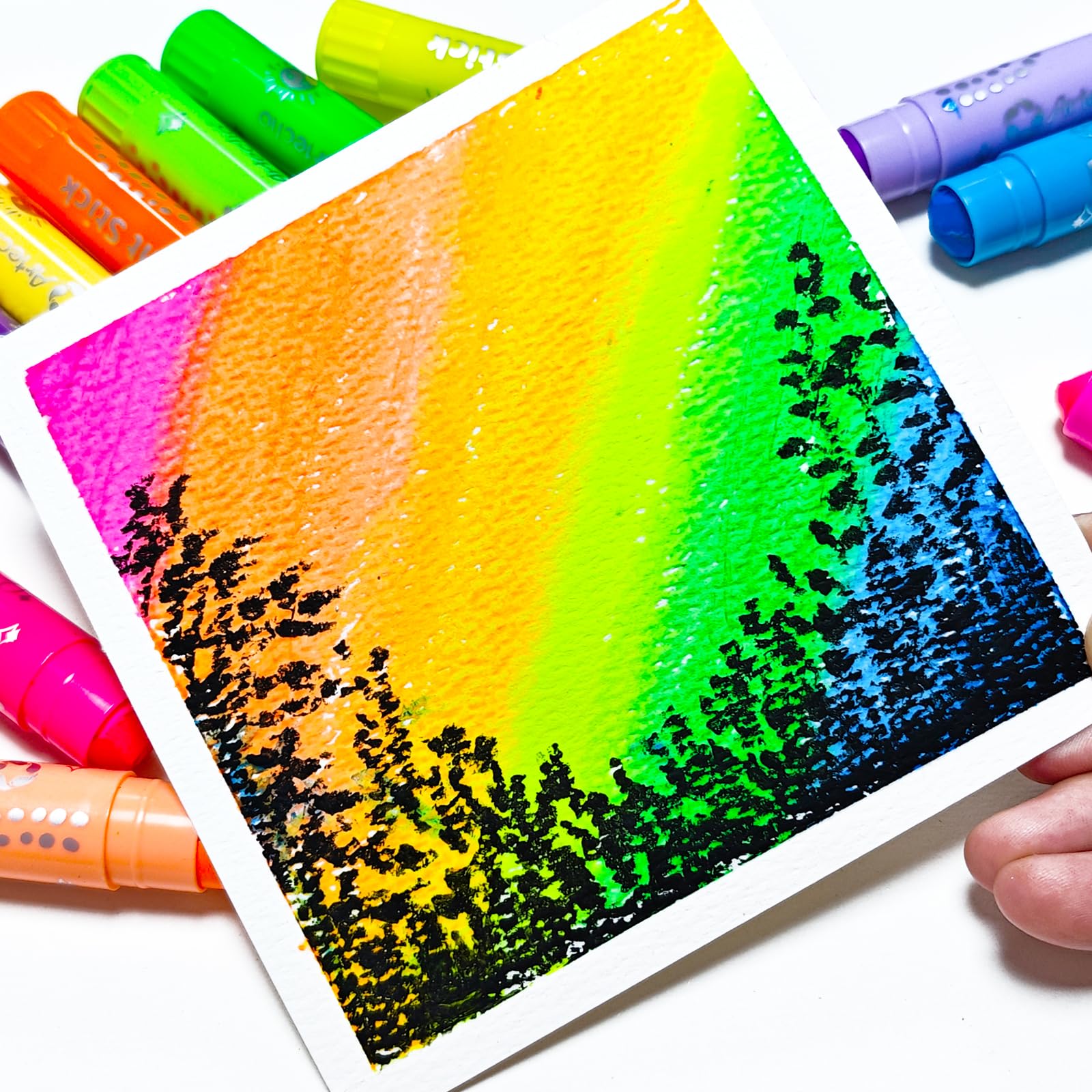 Paint Stick #Size_12 Neon Colors