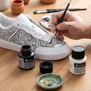 Artecho Black Acrylic Leather Paint 1oz