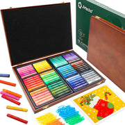 Artecho Oil Pastels Set of 72 Colors Wooden Box ( 10 x 70 mm )
