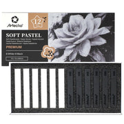 Soft Pastel Set #Size_12 PCS White and Black