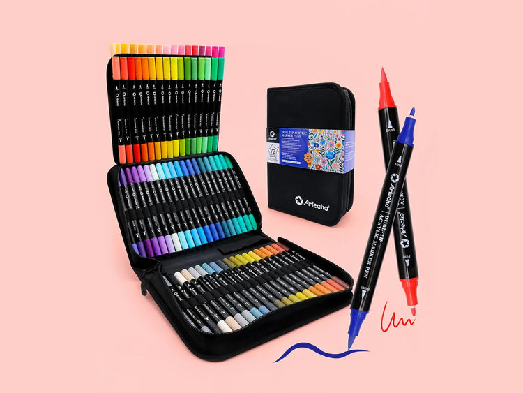 Markers and pens