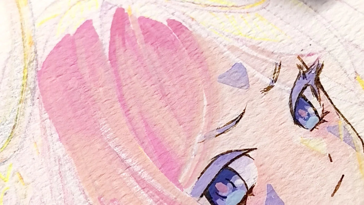 Refining facial features and eye base colors