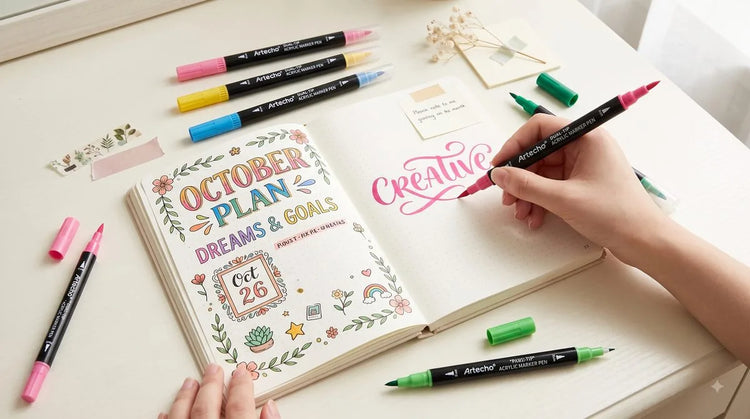 Journaling and lettering projects